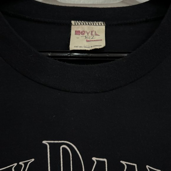 Vintage  Jack Daniel's Graphic T-shirt - Novel Teez 1988 Men's 4XL OVERSIZE - Picture 3 of 4